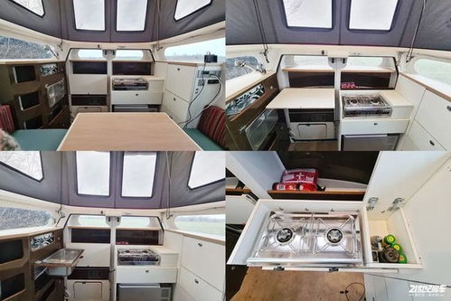 少見(jiàn)的福特Ranger皮卡房車 亞麻纖維廂體可舒適容納三人